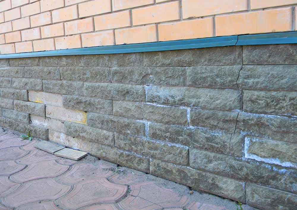Foundation inspection on an Indianapolis home
